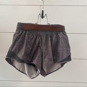 Lululemon 2.5” Grey Hotty Hot Shorts